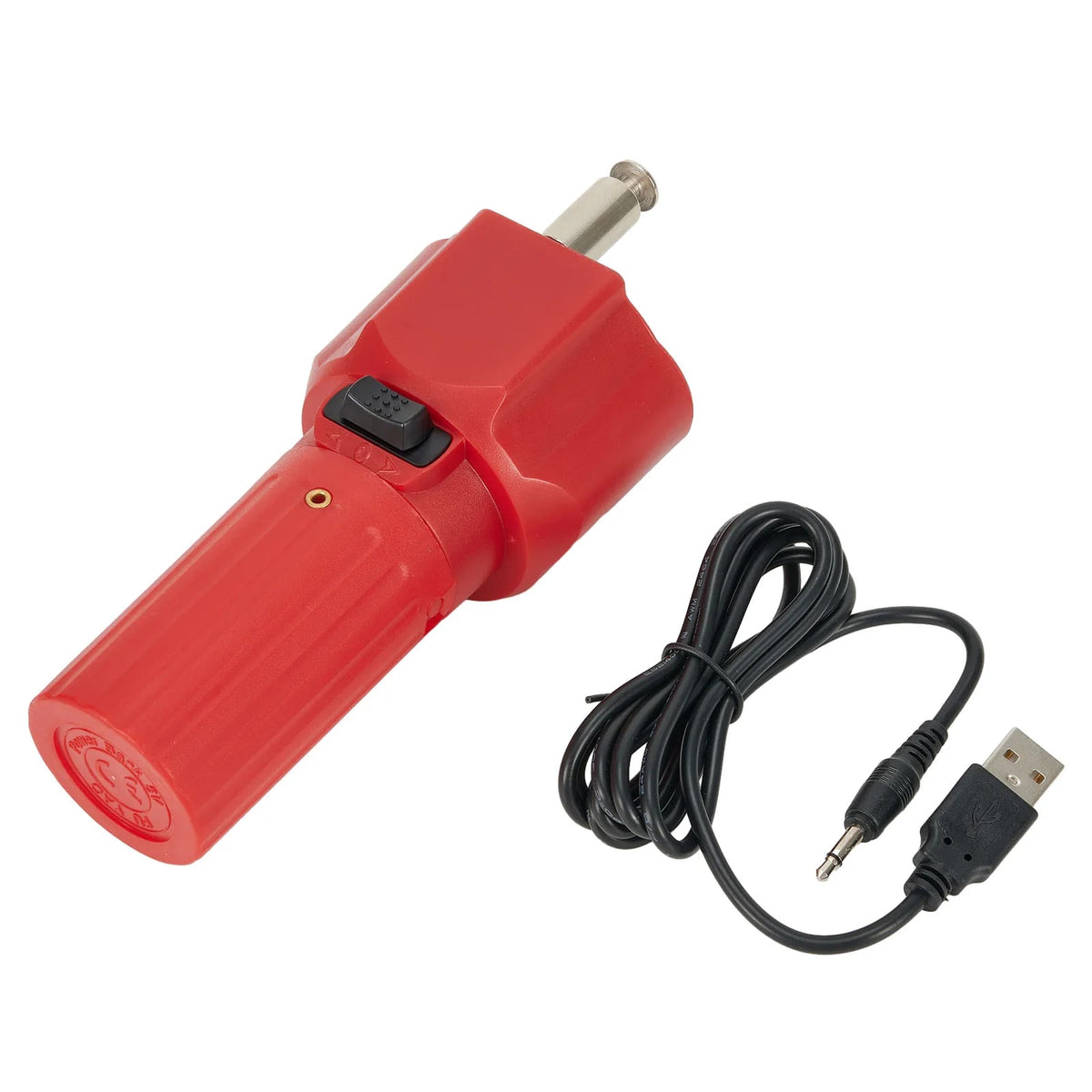 5V BBQ Rotisserie Motor with 1m USB Cable, 4.2rpm, Red ABS and Metal