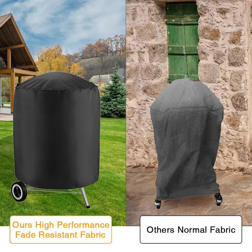Outdoor BBQ Cover, Oxford Cloth Waterproof Grill Protection, Multiple Sizes