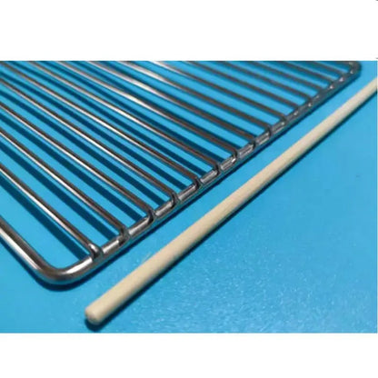 Stainless Steel BBQ Cooking Grate, Rectangle, 8mm Gap, Multiple Sizes