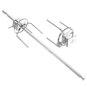 Rotating Roast Chicken Fork for BBQs and Ovens, 28cm Silver