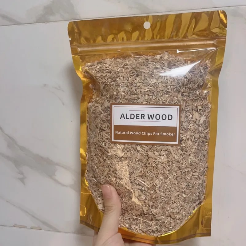 BBQ Smoking Wood Chips 125g or 250g, 10 Wood Flavours for Smokers and Cocktail Smoking - 250g alder
