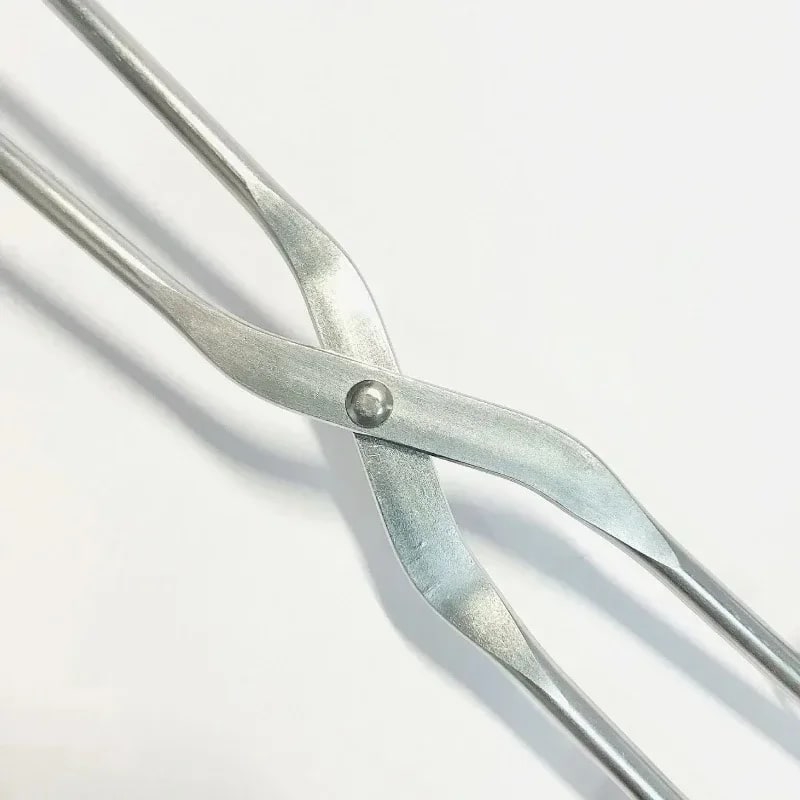 Stainless Steel BBQ Tongs with Hollow Oil-Control Design, 24cm or 30cm