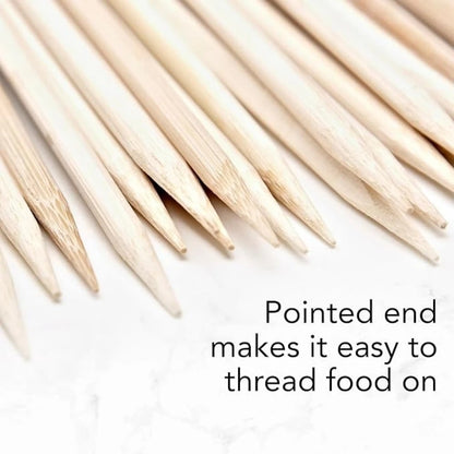 Disposable Bamboo BBQ Skewers, 15-30cm, 90-1350 Pieces