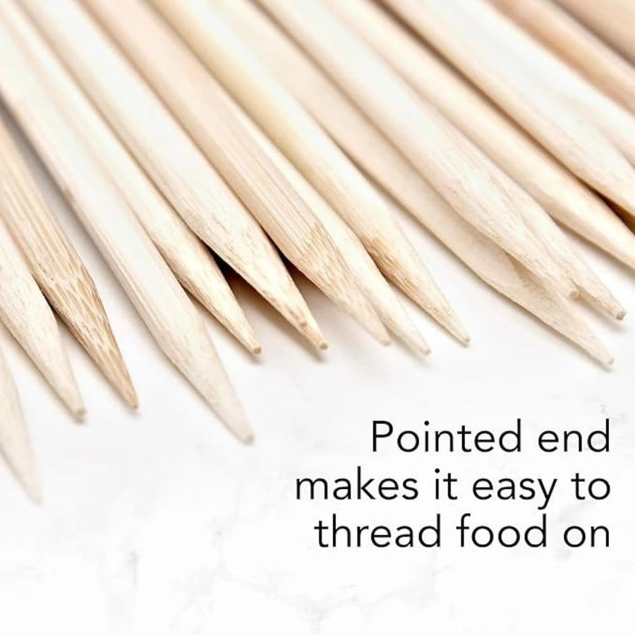Disposable Bamboo BBQ Skewers, 15-30cm, 90-1350 Pieces