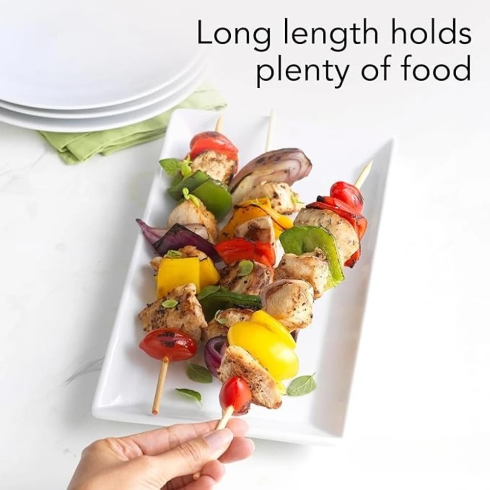 Disposable Bamboo BBQ Skewers, 15-30cm, 90-1350 Pieces