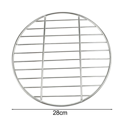 Round Stainless Steel BBQ Grill Grate, 28cm, 33cm or 38cm - 28cm