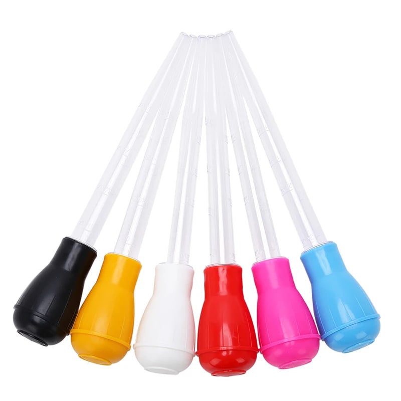 30ml BBQ Turkey Baster with Graduated Tube and Rubber Head - random color
