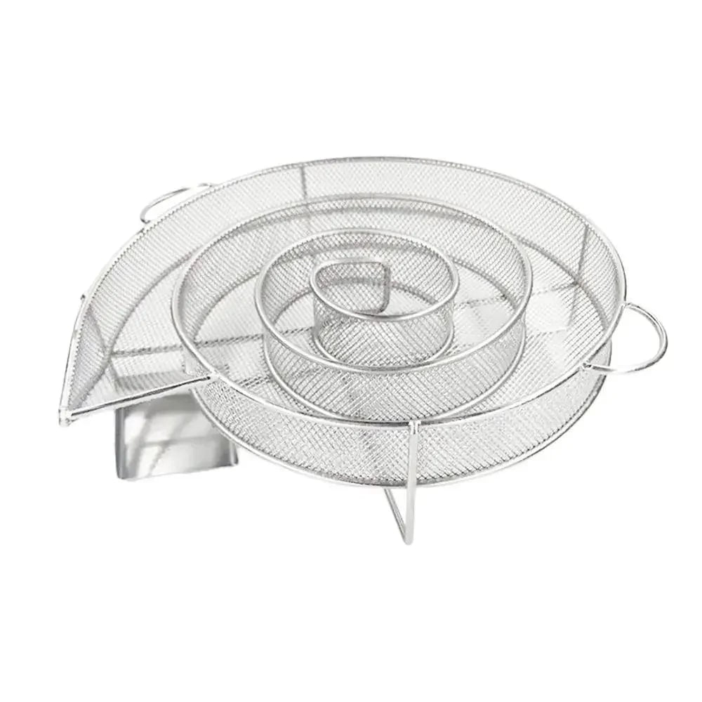 Cold Smoke Generator for BBQ, Stainless Steel Wire Mesh, Multiple Sizes - 17x15x5cm