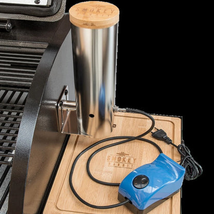 Cold Smoke Generator for BBQ Smoking with Electric Blower, L Size