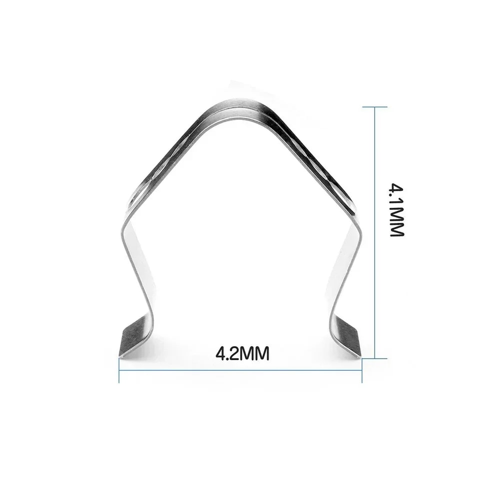 bbqdeals 3-Piece Stainless Steel BBQ Probe Clips for Weber, Maverick,