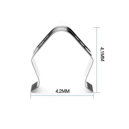 bbqdeals 3-Piece Stainless Steel BBQ Probe Clips for Weber, Maverick,