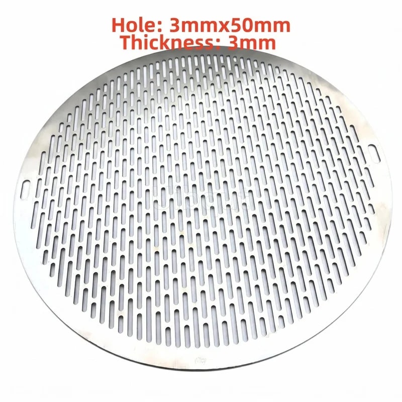Round Barbecue Grill Mesh Rack, 304 Stainless Steel, 10-36cm