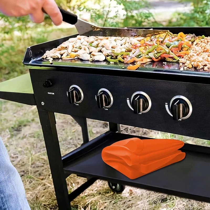 Rubber Griddle Mat BBQ Protective Pad for Cooking and Barbecue, 17, 22, 28 or 36 inch