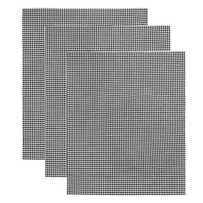 BalmyDays PTFE BBQ Grill Mesh Mat, Reusable Non-Stick Liner, 40cm Options