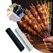 Portable Plastic Meat Skewer Maker, 32 x 10cm BBQ Kebab Press