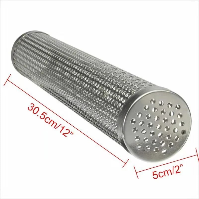 Xbees Stainless Steel Cold Smoke Generator Tube, 30.5cm - C