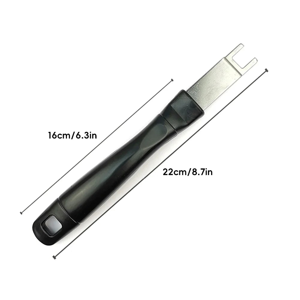 Stainless Steel BBQ Grate Lifter Tool, Heat-Resistant 22cm