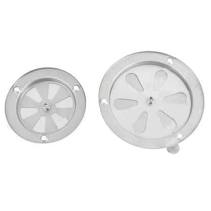 Adjustable Stainless Steel BBQ Smoker Vent Damper, 95mm or 125mm