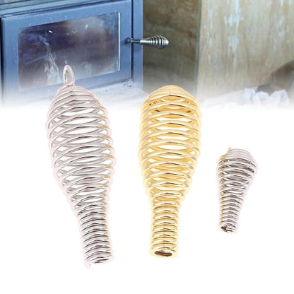 Steel BBQ Spring Handle for Grill, Stove or Cabinet, 3 Wire Diameters