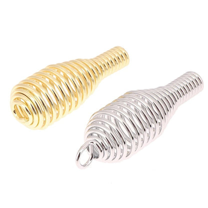 Steel BBQ Spring Handle for Grill, Stove or Cabinet, 3 Wire Diameters
