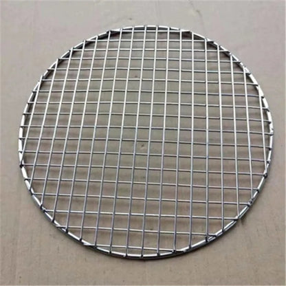 Round Metal BBQ Grill Mesh for Cooking, Baking and Barbecue, 15cm to 50cm Sizes