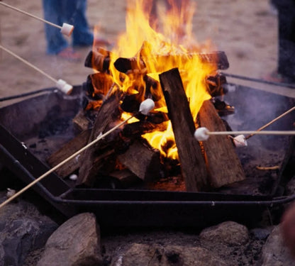Long Wooden BBQ Skewers, 50cm or 60cm, 6mm, 50 or 100 Pack