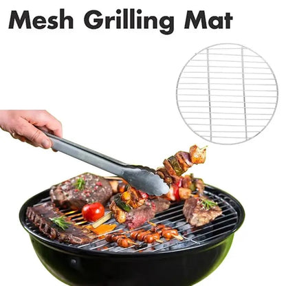 Round Stainless Steel BBQ Grill Mesh Rack, 15cm to 50cm Sizes