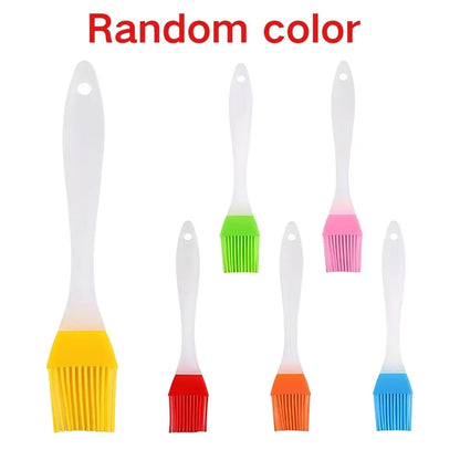 20-Piece Silicone BBQ Basting Brush Set, 16.6cm, Random Colours