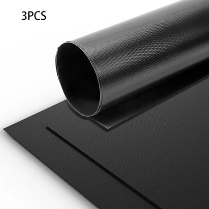 Reusable PTFE BBQ Grill Mat 40 x 33cm, Non-Stick Black Liner