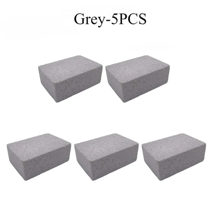 BBQ Grill Cleaning Brick, Pumice-Style Grill Grate Cleaner 10 x 6 x 2cm - 5PCS