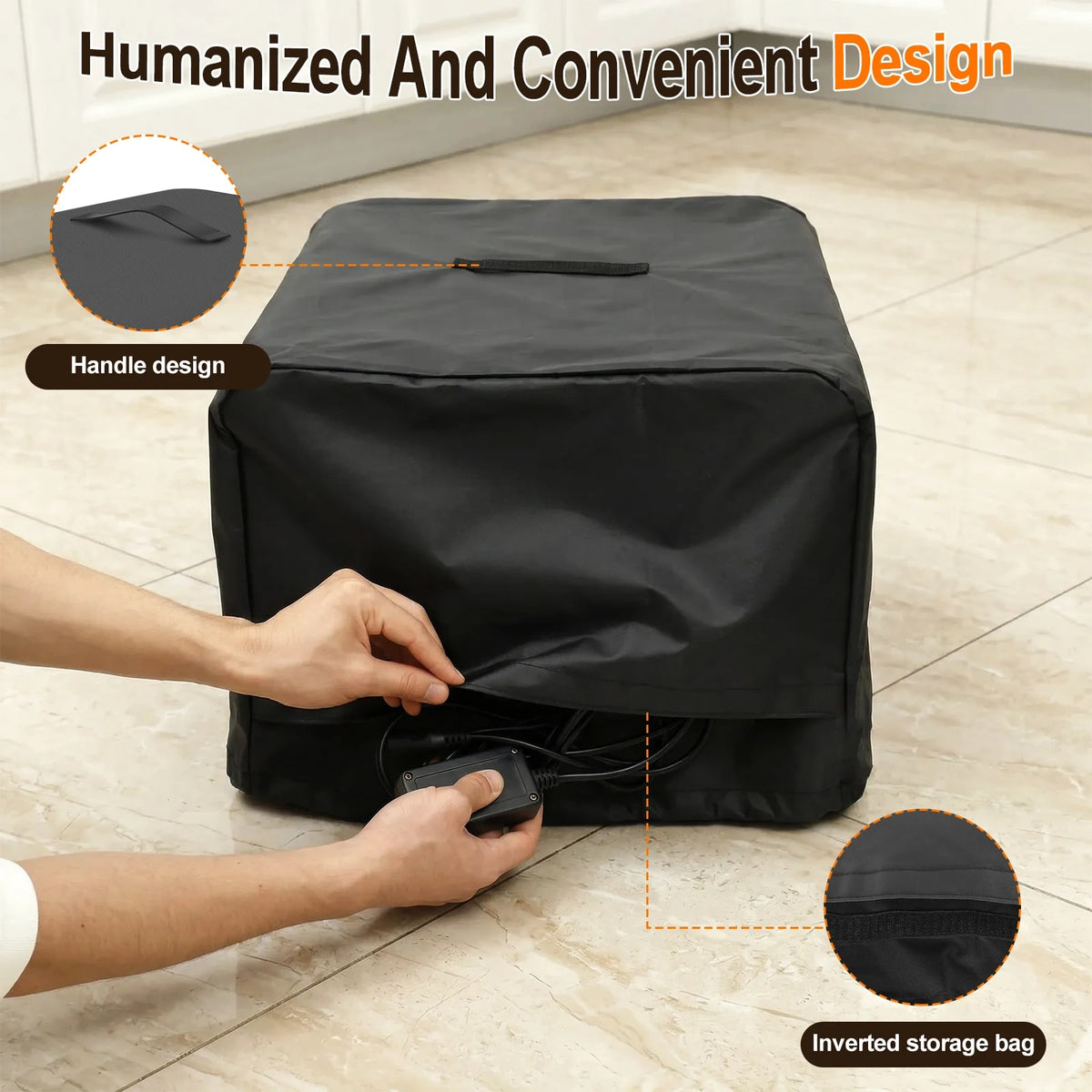 willstar Pizza Oven Cover Waterproof Oxford Fabric 43 x 56 x 30.5cm for MO201