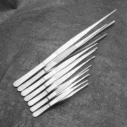 Barbecue Food Tongs, Chrome-Plated Metal, 12.5cm to 30cm