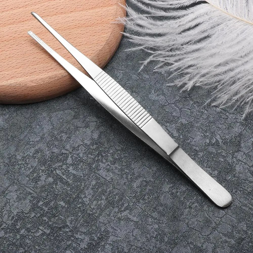 Barbecue Food Tongs, Chrome-Plated Metal, 12.5cm to 30cm