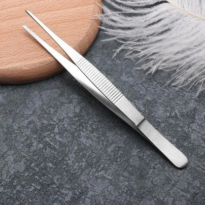 Barbecue Food Tongs, Chrome-Plated Metal, 12.5cm to 30cm