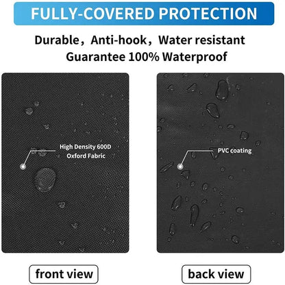 Outdoor BBQ Cover, Waterproof Fabric Grill Cover, 5 Sizes