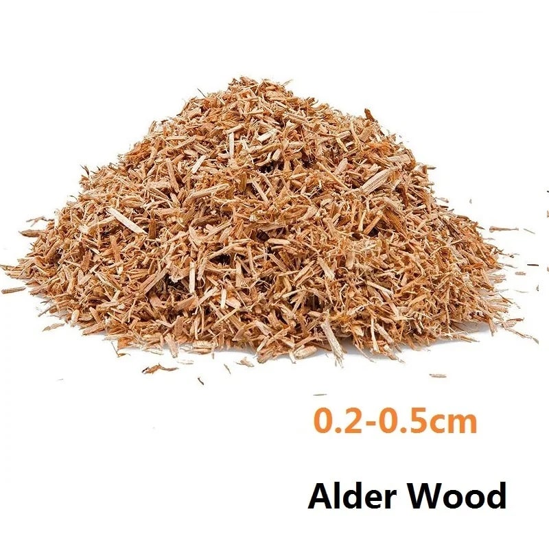 Natural Wood Smoking Chips for BBQ, Cold Smoke Generators and Smoking Boxes, 125g to 500g