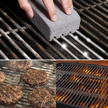 Pumice BBQ Grill Cleaning Brick 10 x 7 x 4cm, 1, 5 or 10 Pack