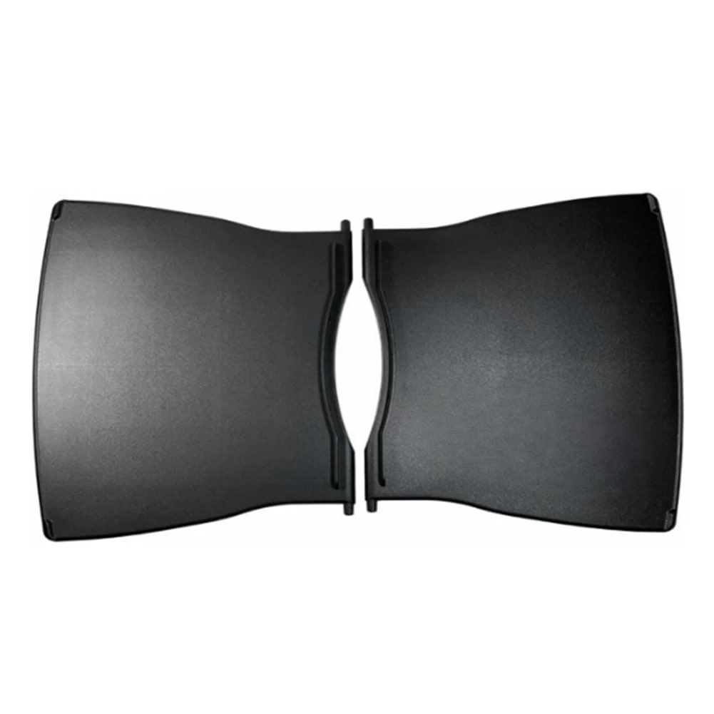60067 Black Plastic Grill Table Kit for Weber 2014 Q1000 and Q1200 Grills - 2PCS