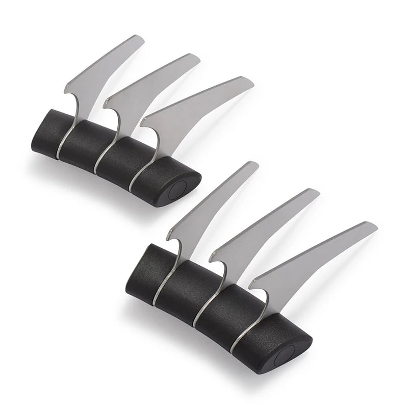Stainless Steel BBQ Meat Shredder Claws, 2-Piece Pulled Pork Fork Set