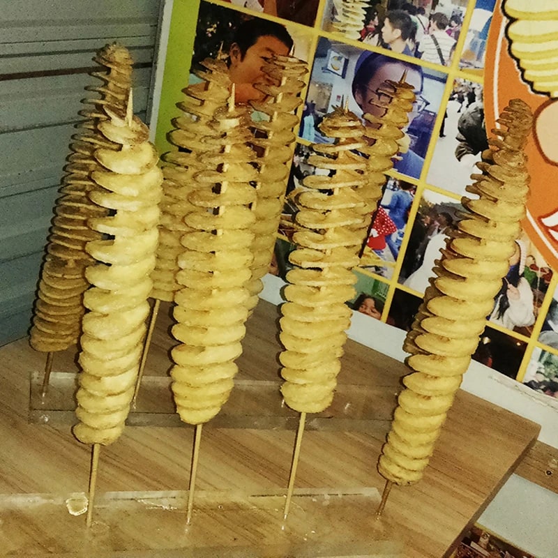 Bamboo BBQ Skewers 100 Pack, 40cm or 50cm x 6mm, Spiral Potato and Grill Sticks