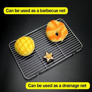 Stainless Steel Cooling Rack and Barbecue Rack, 9 Sizes, 1.5cm High