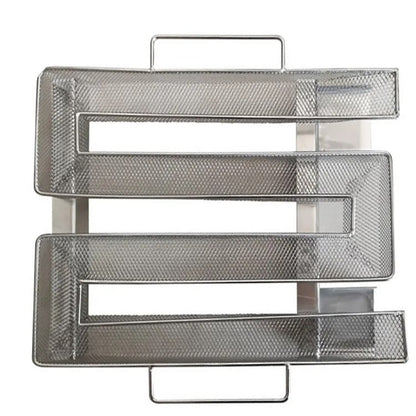 Metal Mesh Cold Smoke Generator for Barbecue, 4 Shape Options - M-type