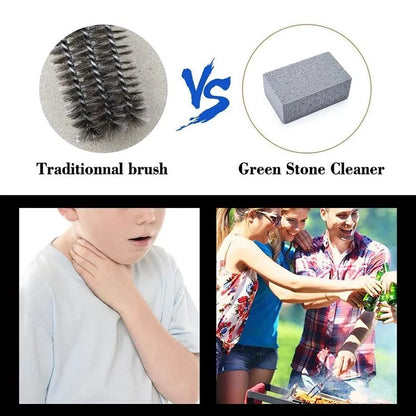 BBQ Grill Cleaning Brick High-Pressure Sponge 10 x 7 x 4cm
