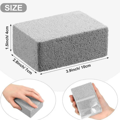 BBQ Grill Cleaning Brick High-Pressure Sponge 10 x 7 x 4cm