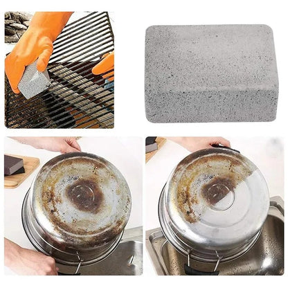 BBQ Grill Cleaning Brick High-Pressure Sponge 10 x 7 x 4cm