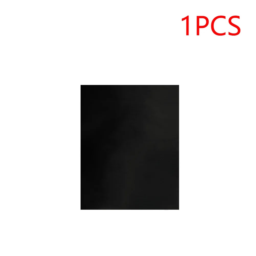 BBQ Grill Mat, Black Rubber Non-Stick Heat-Resistant Barbecue Sheet, 33 x 40cm or 40 x 50c - 1 pcs 50X 40CM