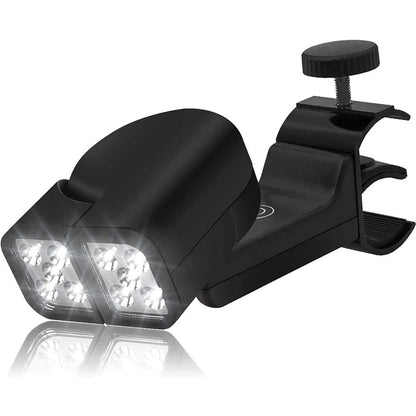 Portable LED BBQ Grill Light, 90° Adjustable, 10 LEDs, 100 lm, 2 Pack - BBQ lamp