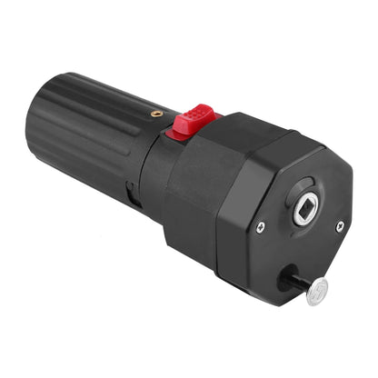 Portable BBQ Rotisserie Motor, 1.5V D Battery, 3-3.5 RPM, Black
