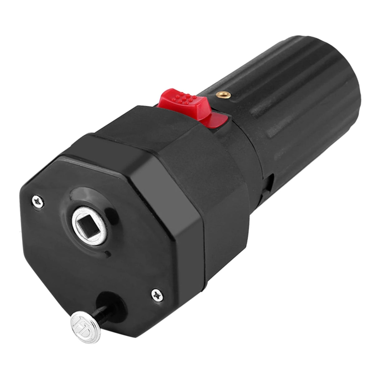 Portable BBQ Rotisserie Motor, 1.5V D Battery, 3-3.5 RPM, Black