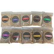 Wood Smoking Chips for Barbecue Meat Smoking, 50g Bags, Apple, Oak, Cherry & More